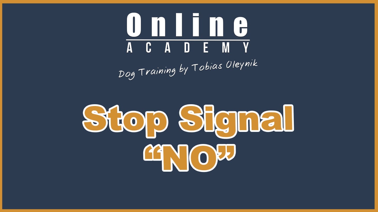 Stop Signal NO